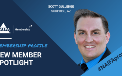 NAIFA WELCOMES NEW MEMBER SCOTT GULLEDGE